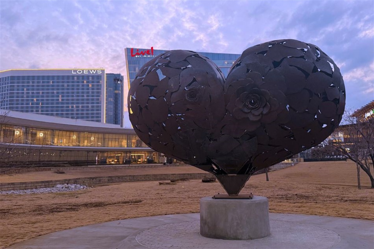 Arlington Community Invited to Celebrate New ‘Heartfullness’ Sculpture