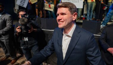 Texas State infielder Kate Bubela (24) runs home for a score after a home run during the game against Texas A&M-Corpus Christi at Bobcat Softball Stadium on Thursday, February. 26, 2026 in San Marcos, Texas.