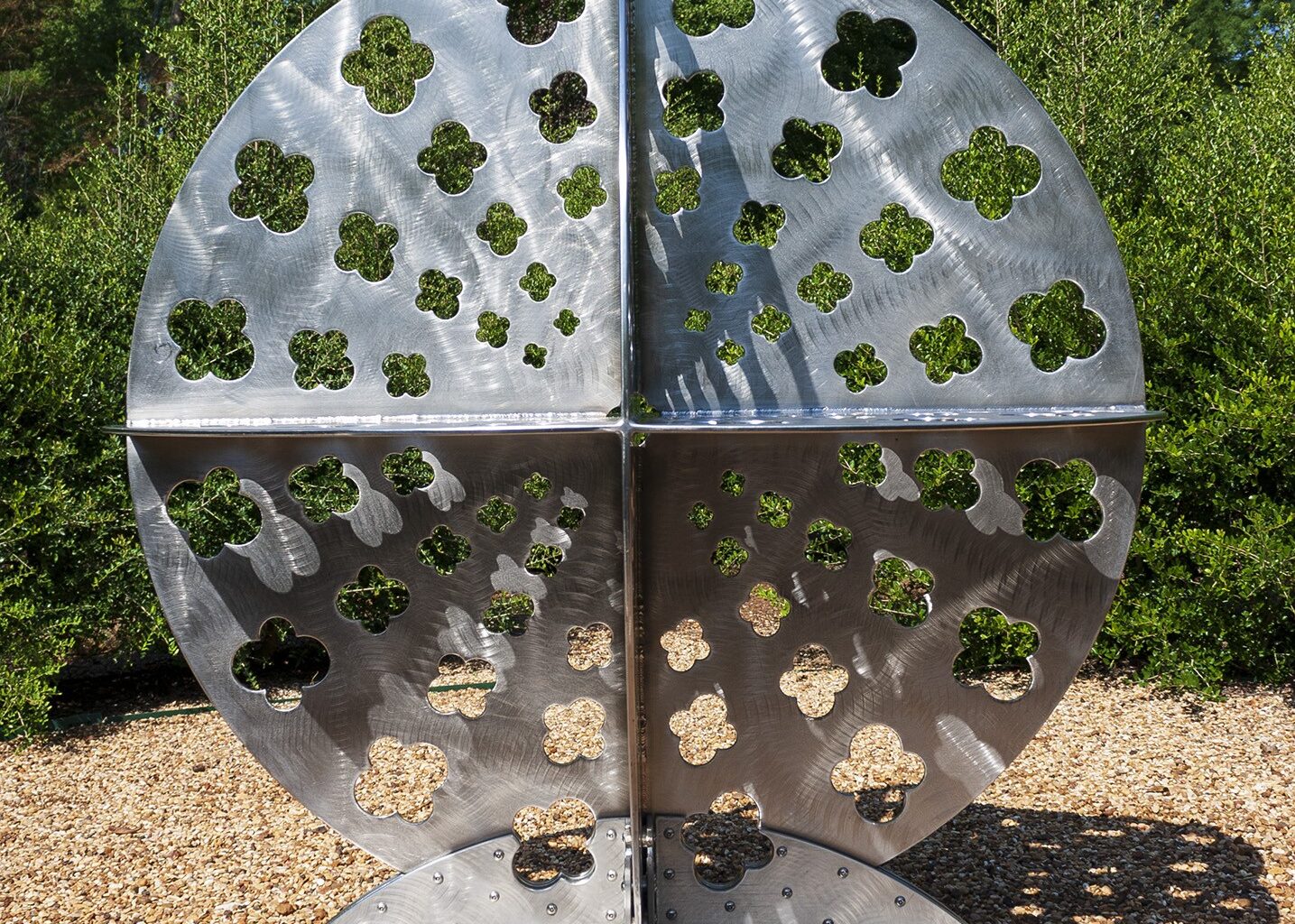 Castle Hills is planting a new sculpture garden next to City Hall