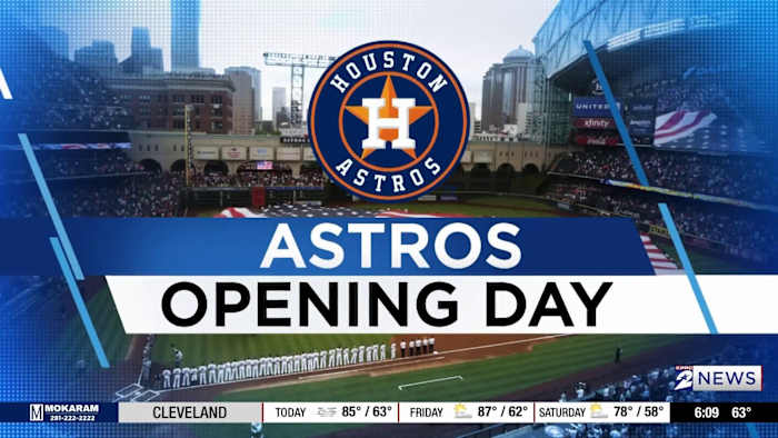 Astros Opening Day, Sweet 16 and Houston Open all happening today in Houston