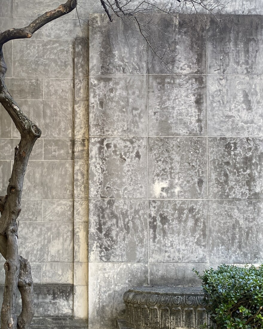 A photograph from Alexandra Hulsey's body of work that centers the textures of Fair Park in Dallas, Texas.