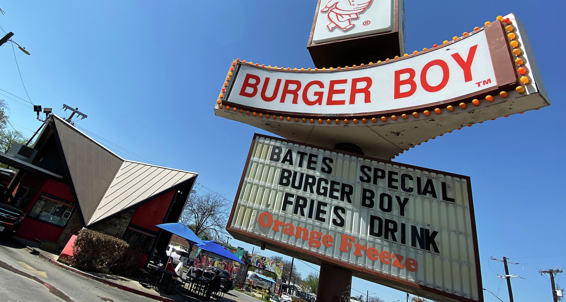 The Burger Boy on North St. Mary's Street was the local chain's first location, opening in 1985. 