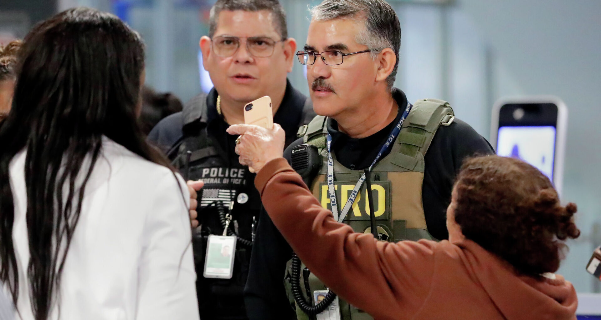 ICE agents begin checking IDs, using TSA equipment at airports