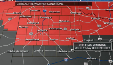 Record heat, fire danger Thursday before dramatic cold front arrives Friday