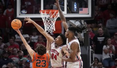 Nebraska-Iowa and UH-Illinois score, live updates