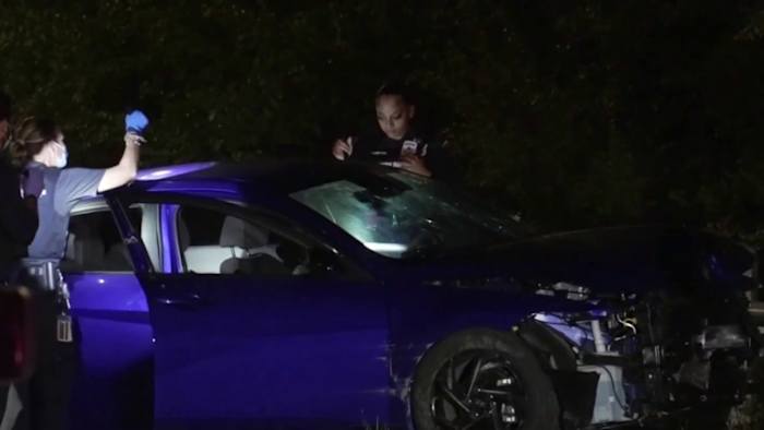 Man found dead in bullet-riddled vehicle after crash in north Houston