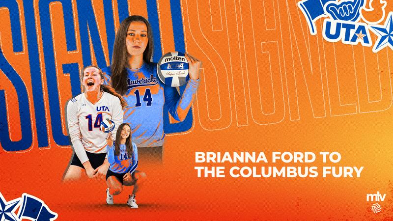 UTA Alum Brianna Ford Signs with Columbus Fury of MLV