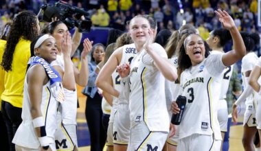 Sophomores shine for Michigan and Louisville in women's Sweet 16, plus an SEC rematch in Fort Worth