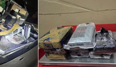 20 pounds of cocaine found hidden in vehicle during Texas traffic stop