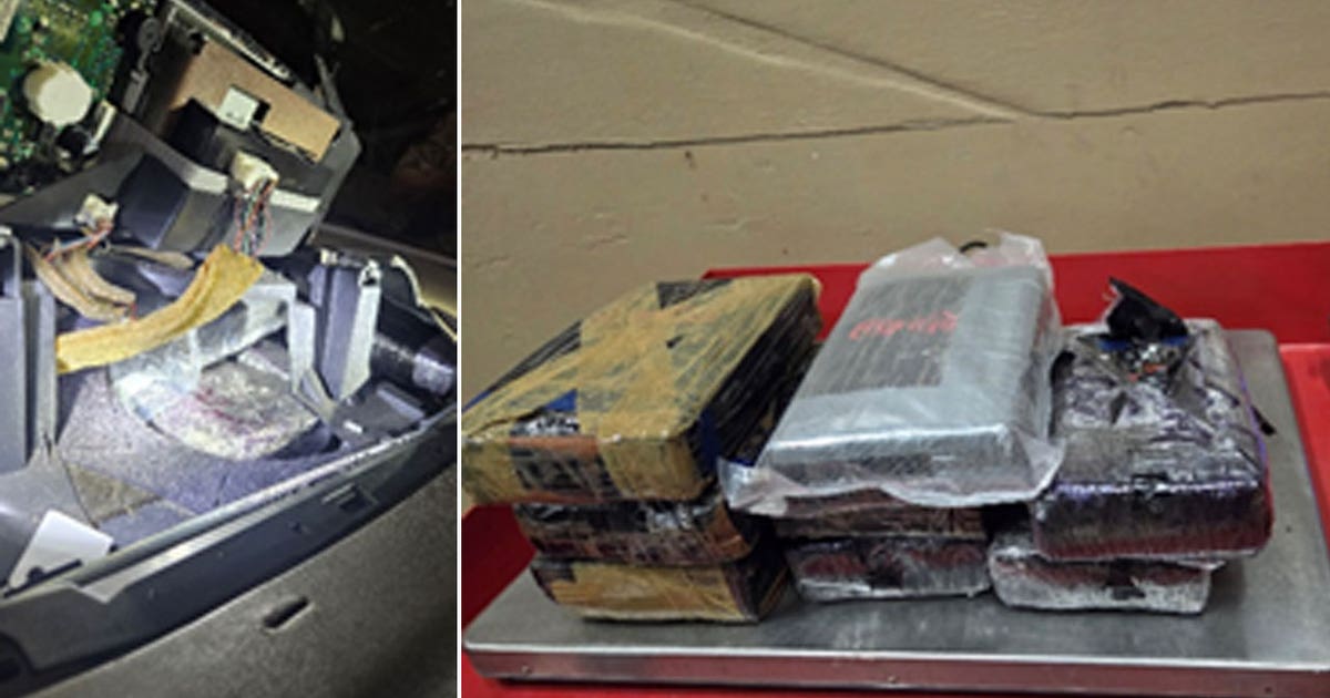 20 pounds of cocaine found hidden in vehicle during Texas traffic stop