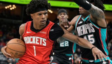 Houston Rockets snap two-game losing streak with win over Grizzlies