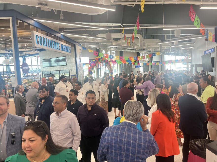 Inside the new Terminal A