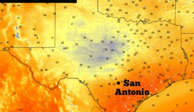 South Texas temps drop 20 degrees Saturday. What's coming next?