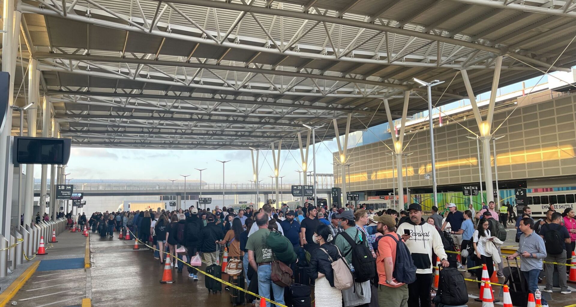 I missed my flight. I blame Washington.