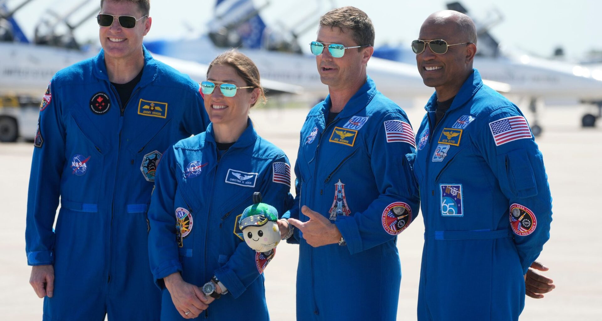 Meet the Artemis crew in NASA's first astronaut mission to the moon in more than a half-century