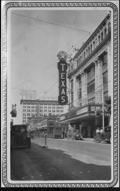 Artist Arpa’s murals graced theater walls