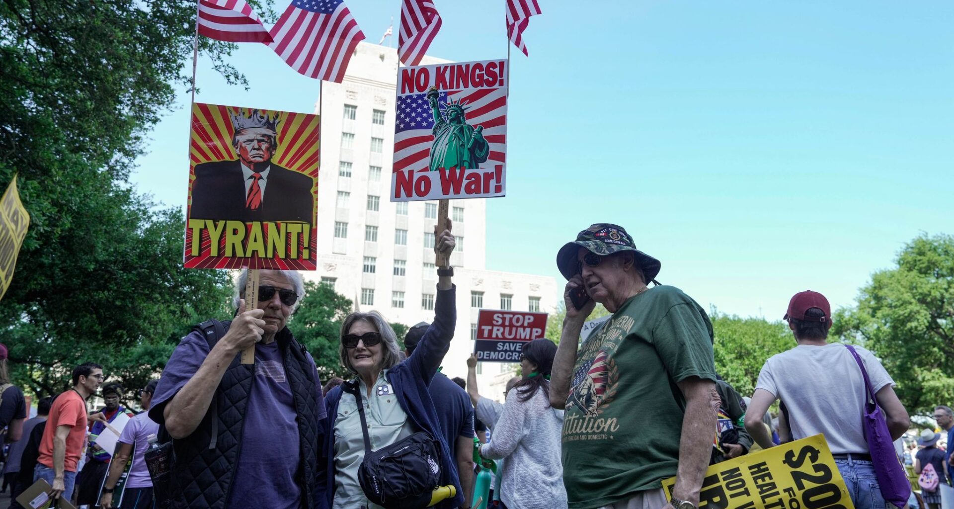 Big ‘No Kings’ rallies and marches set for Houston area today