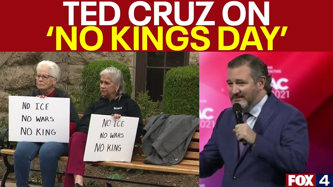 Ted Cruz at CPAC on 'No Kings Day'