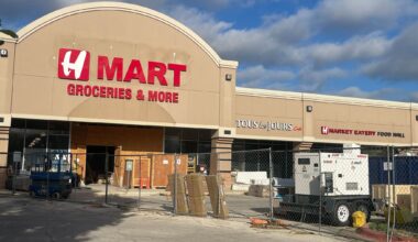 H Mart's second Austin store inches closer to opening