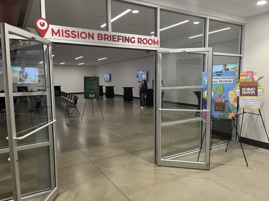 Mission Briefing Room for volunteers