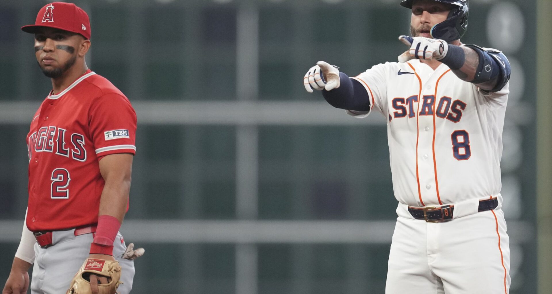 Houston Astros' bats erupt, outslug LA Angels to pick up first win