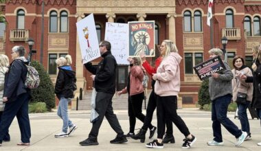 ‘No Kings’ protest in Southlake draws more than 1,000 people