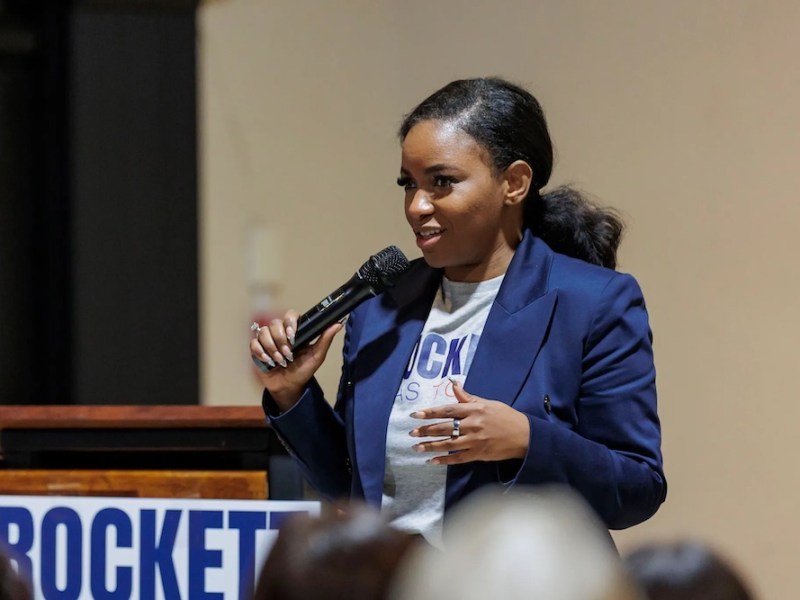 Rep. Jasmine Crockett confirms security team member killed by Dallas police in standoff