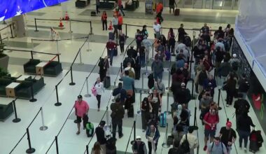 Check TSA wait times at IAH, Hobby airports today