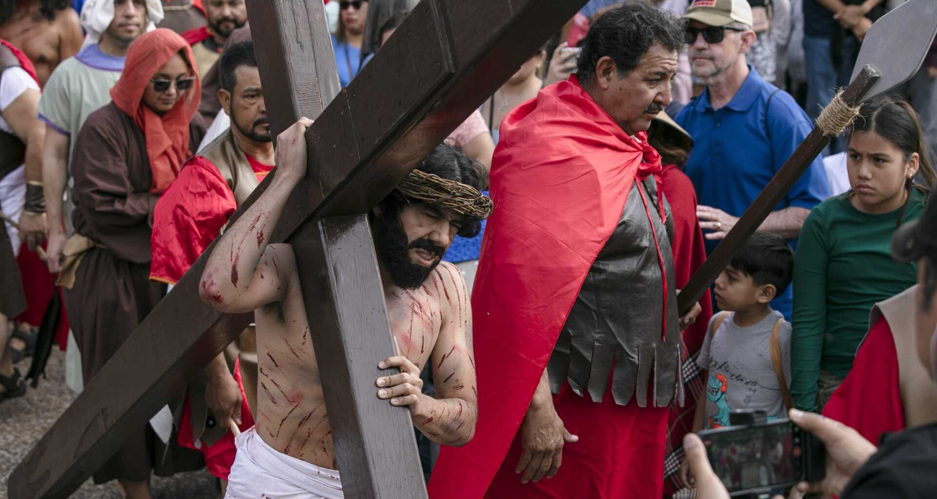 How the annual passion play is produced