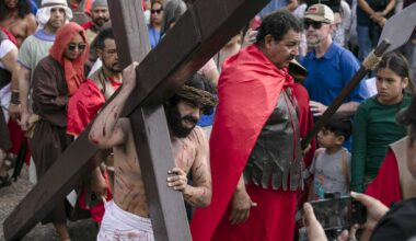 How the annual passion play is produced
