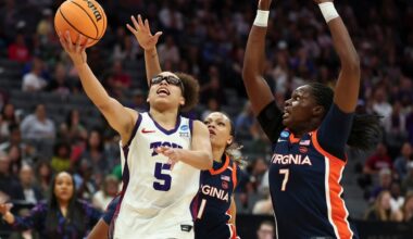 Olivia Miles found her joy at TCU. Now the Horned Frogs are back in the Elite Eight