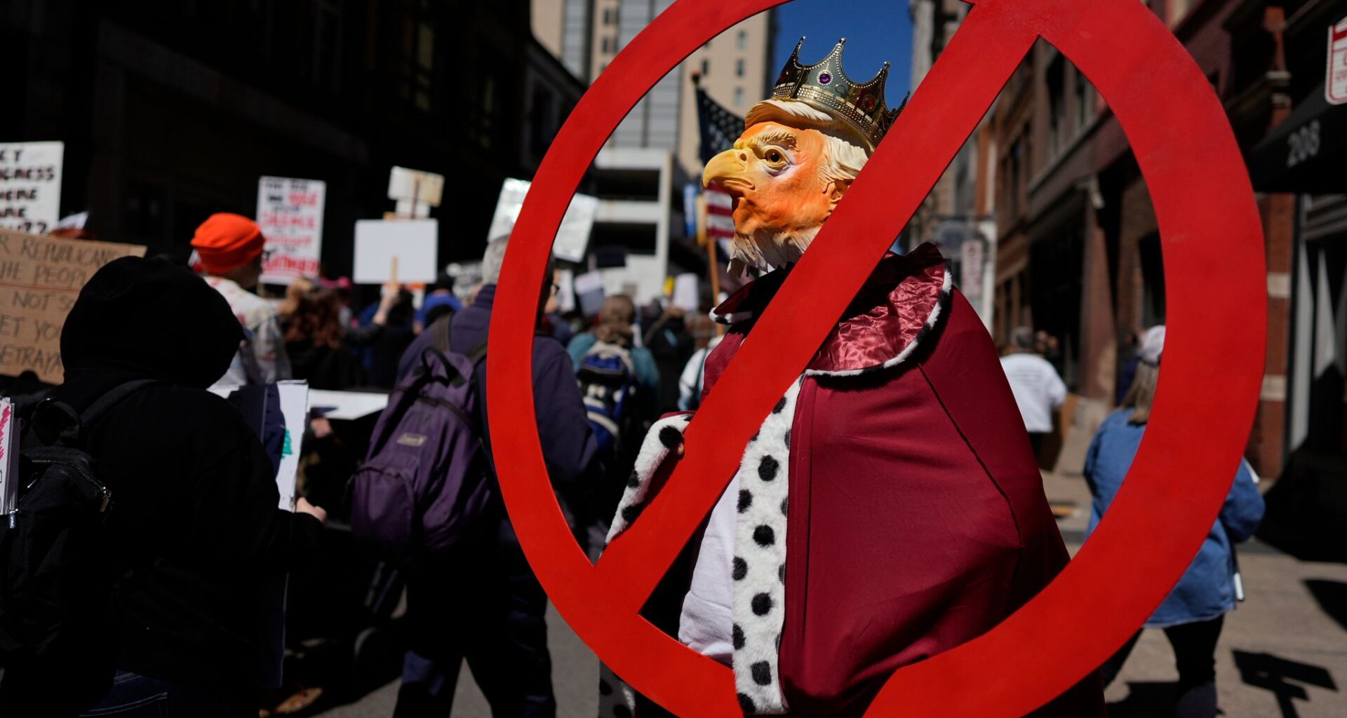 'No Kings' protests held to rally against Trump administration, in photos