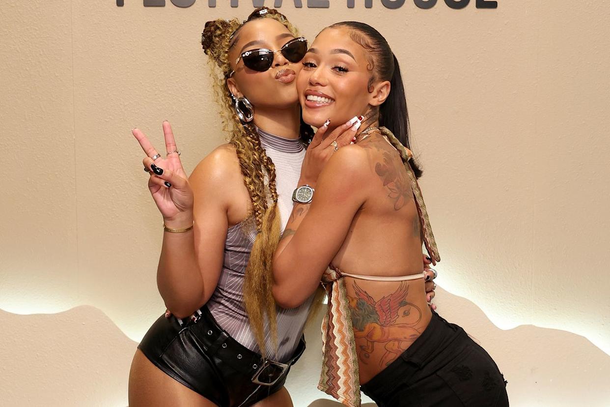 Chloe Bailey and Coi LerayCredit: Monica Schipper/Getty