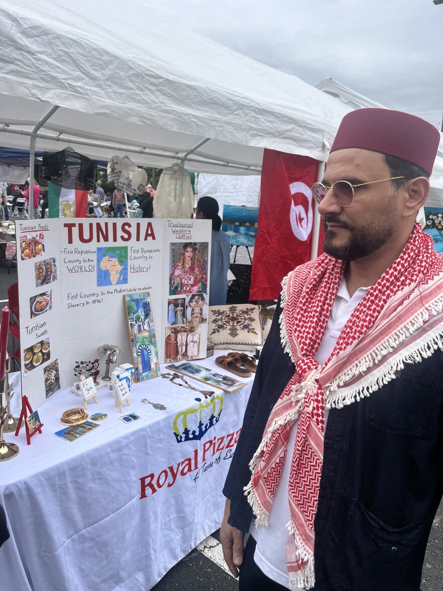 Vendor at the inaugural Silk Road Festival March 28, 2026