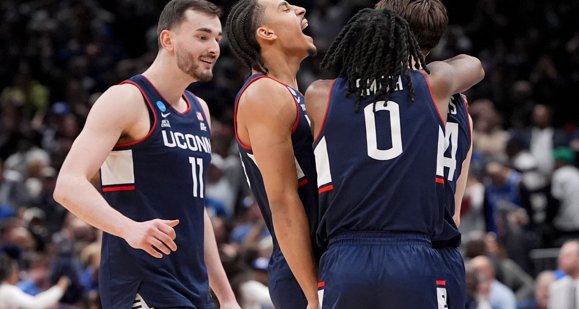 The Final Four is set with UConn stunning Duke to join Illinois, Arizona and Michigan