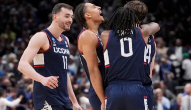 The Final Four is set with UConn stunning Duke to join Illinois, Arizona and Michigan