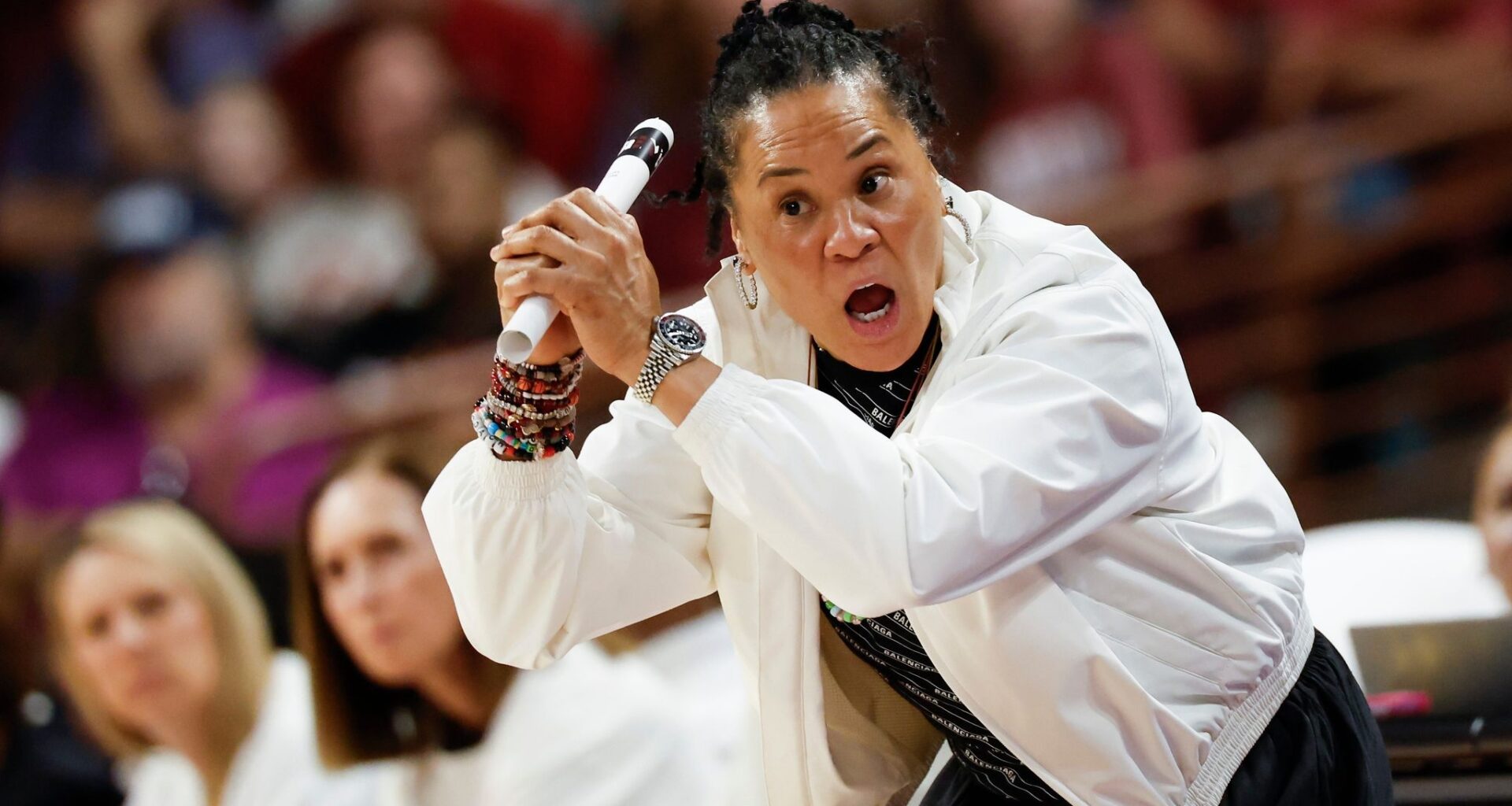 South Carolina's Dawn Staley says money is driving transfer portal recruiting talks more than ever