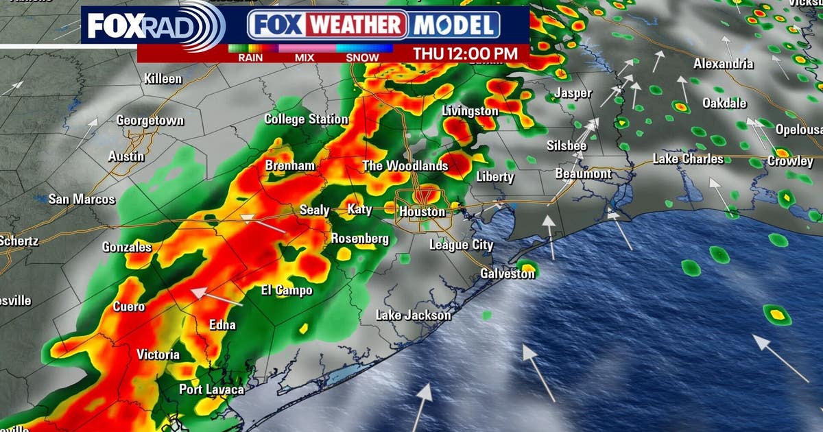Houston weather: Chance of thunderstorms before Easter weekend