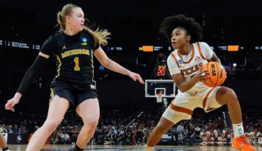 Eyes of Texas are on women’s Final Four again after Longhorns beat Michigan in regional final