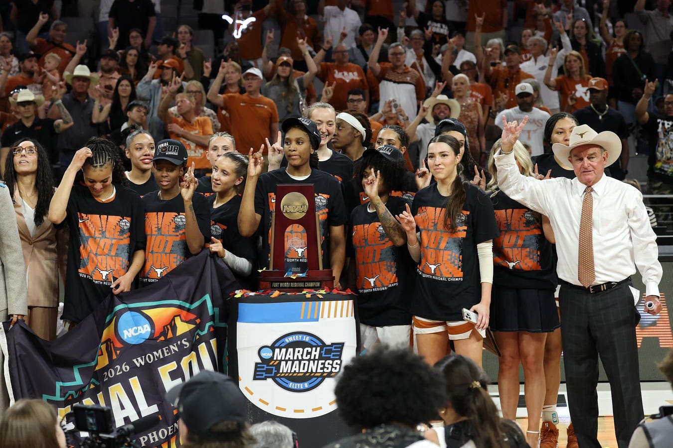 Texas Longhorns WBB Advance To Final Four From Elite Eight