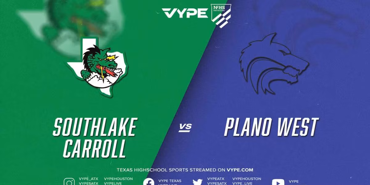 7:30PM | NFHS – 6A D2 Boys Soccer Reg. I Semifinal: Southlake Carroll vs. Plano West
