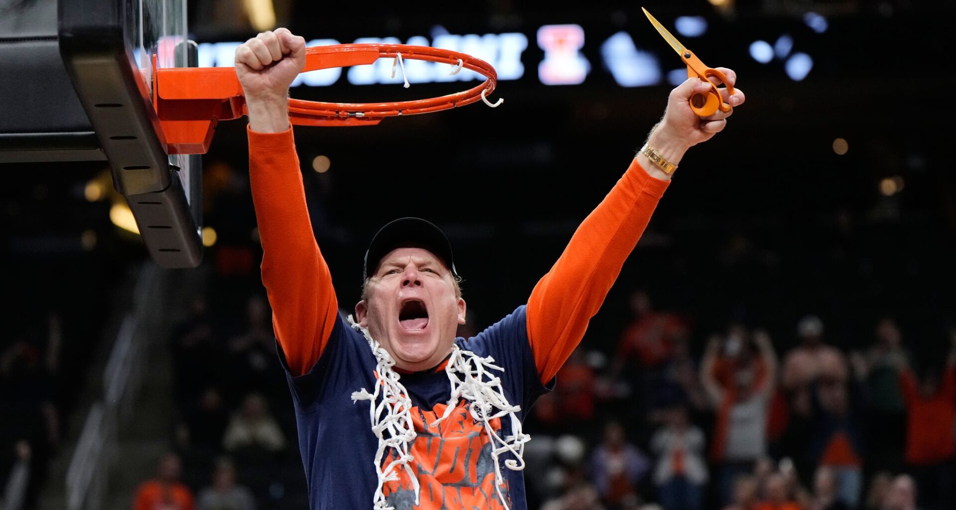 Brad Underwood waited 26 years for a Division I job. Now in Year 39, he has Illinois in Final Four