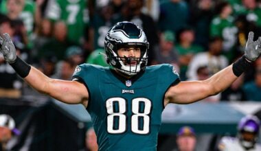 Report: Eagles sign TE Dallas Goedert to one-year deal