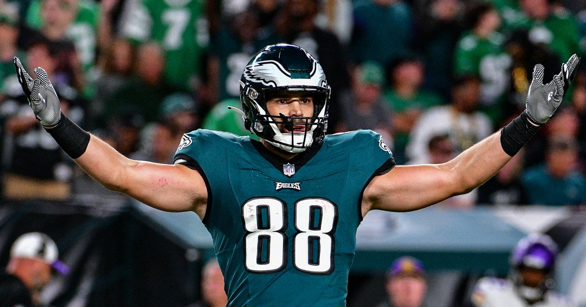 Report: Eagles sign TE Dallas Goedert to one-year deal