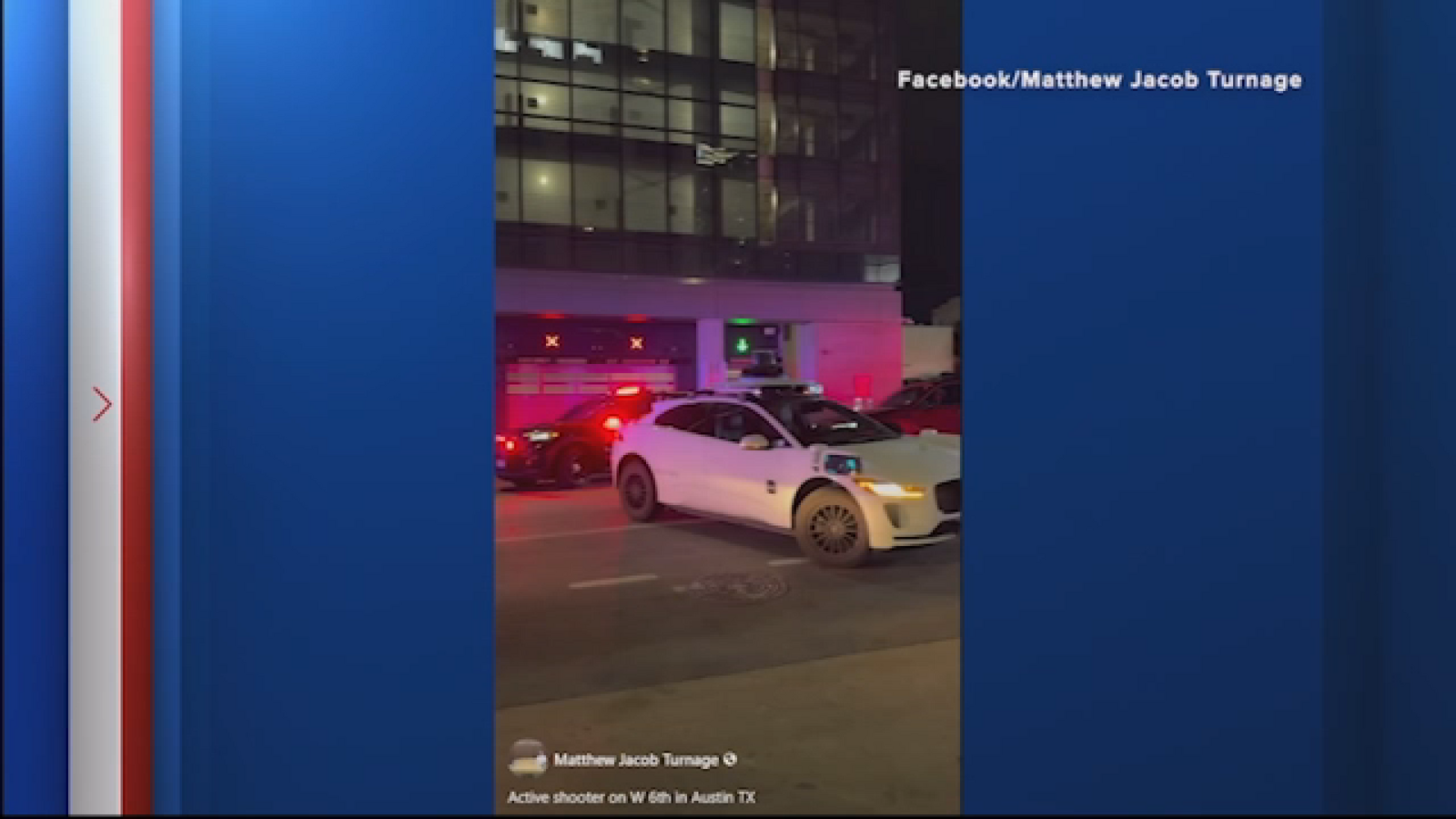 Austin authorities send concerns to driverless car company after video shows it blocked first responders