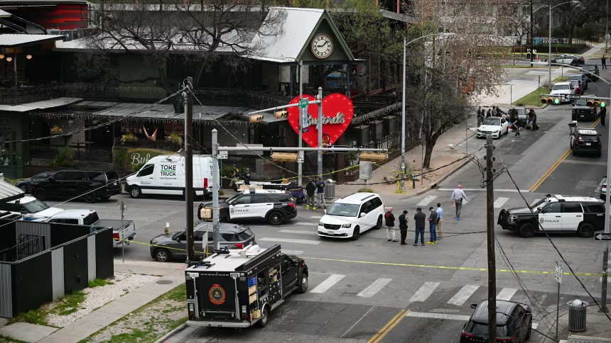 The Austin Police Department and the FBI continue to investigate the mass shooting that occurred at the bustling Sixth Street entertainment district on March 1.