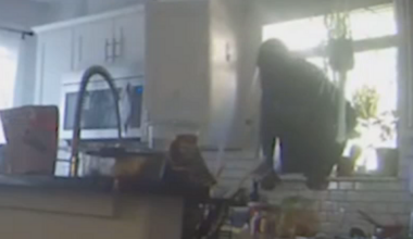 Video shows 'Spiderman from Hell' who police believe is responsible for multiple Montrose break-ins