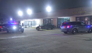 Search for suspect underway after woman found shot in the neck in parking lot on Westridge Street, HPD says