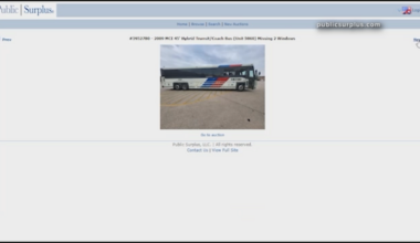 METRO provides clarity after former METRO bus listed for sale online on Public Surplus with company logo