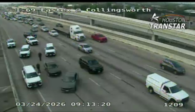Precinct 1 deputy injured in crash on IH-69 at Collingsworth, authorities confirm
